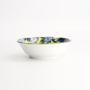 Tsubaki Bowl 13.9x4.1cm Yellow/Blue 21736 12/96
