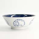 Kawaii Ramen Bowl Cat Neko 19.7x7.5cm B 21865 4/32