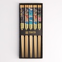 Chopstick Giftset/5 Yakuza Octopus
