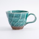 Craft Mug Green 9.5x12.5x7.5cm KA-1/M 6/60