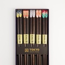 Chopstick Giftset/5 Wood DJ23-0609-21 22235 1/100