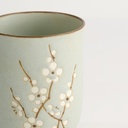 Green Soshun Cup 11x8.5cm 400ml Q19/BP 6/48