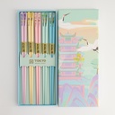 Chopstick Giftset/5 Temple Spring A45-P56 22353 1/100
