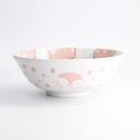 Kawaii Animals Ramen Bowl Pink 21x7.8cm 1000ml 33022 3/36