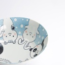 Kawaii Animals Ramen Bowl Blue 21x7.8cm 1000ml 33023 3/36