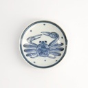 Sauce Dish with Chopsticks Rest 9.4x2.3cm Crab TA-61 12/192