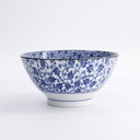 Hana Blue Mixed Bowls 18x9cm 1000ml Karakusa KA-57 4/32