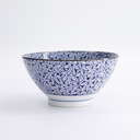 Hana Blue Mixed Bowls 18x9cm 1000ml Momiji KA-60 4/32