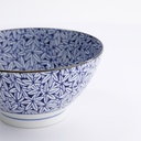 Hana Blue Mixed Bowls 18x9cm 1000ml Momiji KA-60 4/32