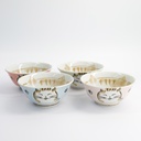 Mixed Bowls Kawaii 4pcs Giftset 15x7cm 500ml 7F 33239 1/6