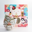 Mixed Bowls Kawaii 4pcs Giftset 15x7cm 500ml 7F 33239 1/6