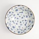 Mixed Bowls 15x6.5cm 500ml BL/WH TN582/TK 6/48