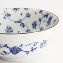 Mixed Bowls 15x6.5cm 500ml BL/WH TN582/TK 6/48