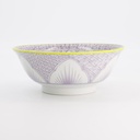 Lily Flower Bowls Ramen 20.5x8cm 1200ml Purple 20934 3/24