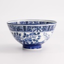 Mixed Bowls Rice Bowls 12x7cm 400ml Kacho BL/WH B 5/120