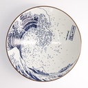 Hokusai Ramen Bowl 24x7.5cm Blue/White 21209 4/24