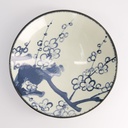 Mixed Bowl Plum 24.5x7.5cm Blue/White 1400ml 21217 4/24