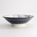 Mixed Bowl Plum 24.5x7.5cm Blue/White 1400ml 21217 4/24