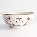 Kawaii Rabbit Usagi Bowl 16x6.3cmh 600ml Blue 6/36