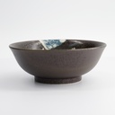 Kawaii Ramen Bowls 19.5x7.5cm Fugu Blowfish Brown 4/32