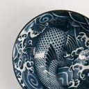Japonism Carp Tayo Bowl 14.7x6.9cm 500ml Black YW-9100/BK 6/48