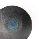Sky Blue Deep Plate 22x4cm TN-7020/B 16390 6/36