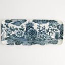 Japonism Lion Plate 28.5x14x2.5cm Black 6/48