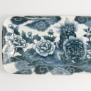 Japonism Lion Plate 28.5x14x2.5cm Black 6/48