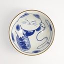 Kawaii Tayo Bowl Cat Neko 14.9x6.7cmh 500ml C 20933 = ook 20629 6/48