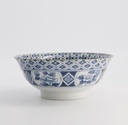 Wa Mixed Bowls Ramen 21x8.7cm 1300ml Madori-Bishi-Botan Blue 3/24