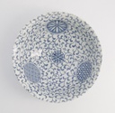 Wa Mixed Bowls Ramen 21x8.7cm 1300ml Marumon-Sarasa Blue 3/24