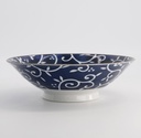 Tokyo Blue Karakusa Mixed Bowls Ramen 25.4x7.8cm 1600ml 3/18