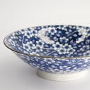 Tokyo Blue Sakura Mixed Bowls Ramen 25.4x7.8cm 1600ml 3/18