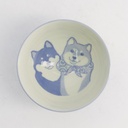 Kawaii Rice Bowl Shiba-Dog 12.5x7cm 12.5x7cm 350ml Blue 5/120