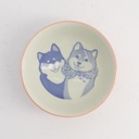 Kawaii Rice Bowl Shiba-Dog 14x6.5cm 500ml Pink 5/90