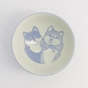 Kawaii Rice Bowl Shiba-Dog 14x6.5cm 500ml Blue 5/90