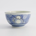 Kawaii Rice Bowl Shiba-Dog 13x7.4cm 400ml Blue 5/60