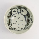 Kawaii Rice Bowl Owl 15.9x8.5cm 600ml Blue 5/60