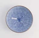 Mixed Bowls 12x6.5cm 400ml Line BL/WH A 5/120