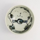 Kawaii Rice Bowl Cat Neko 15.9x8.5cm 600ml Pink 5/60
