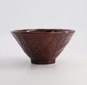 Ramen Bowl Dragon 19.8x10cm Brown 650ml 4/24 21202