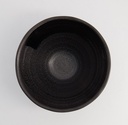 Ramen Bowl Black Brush 19.5x10cm Black 650ml 3/24 21205