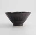 Ramen Bowl Black Brush 19.5x10cm Black 650ml 3/24 21205