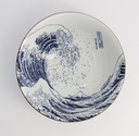 Hokusai Ramen Bowl 21x8.5cm Blue/White 21208 4/24