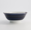 Hokusai Ramen Bowl 21x8.5cm Blue/White 21208 4/24