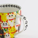 Kawaii Lucky Cat Mug W/Giftbox Multi Cat 8.5x10.2cm 340ml 17742 1/36