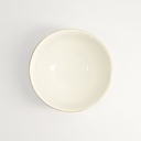 Nippon White Gold Rim Bowl 15x7cm 550ml Star 6/36
