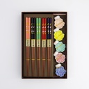 Chopstick Giftset/10 Rabbit Sakura DJKZ-A-065 20905 1/36