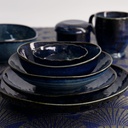 Cobalt Blue Kodai Mug 8.5x9.3cm 280ml YW-5019  6/60