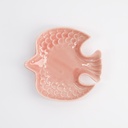 Swallow Bird Plate 12x11x3cmh Pink 10/120